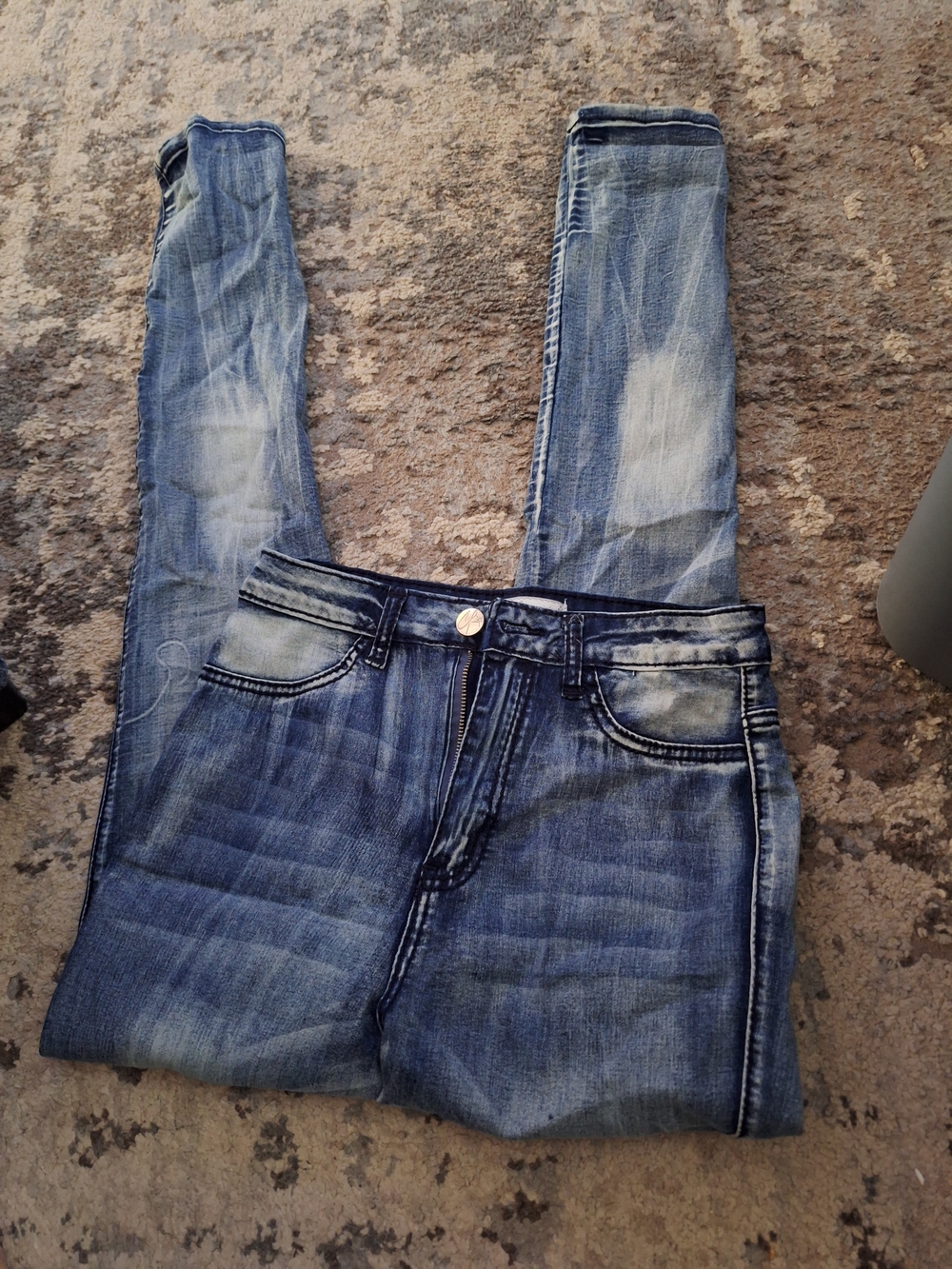 Almost Famous Light Blue Skinny Jeans - Picture 3 of 5
